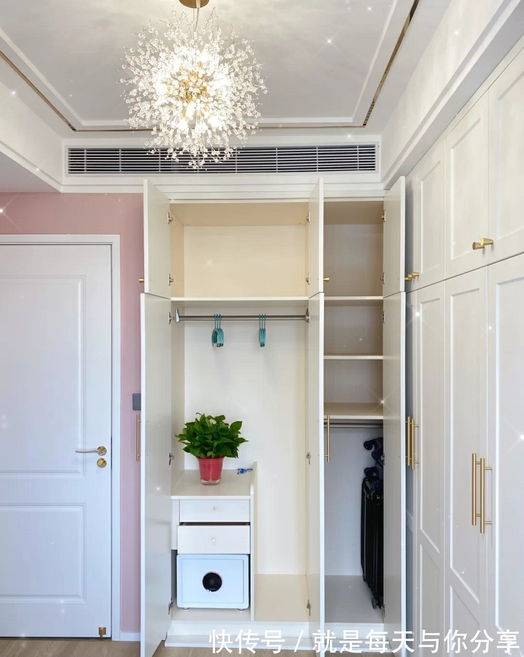 吊柜|什么样的衣柜更实用12种衣柜设计案例,一点都不浪费空间