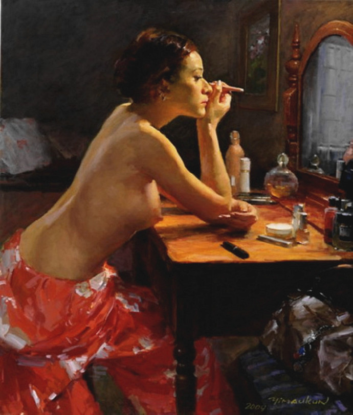 油画！冉茂芹油画 作品欣赏