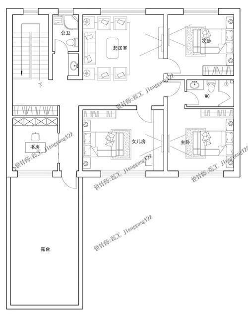 别墅|4款三合院农村别墅,第二款获得100万的点赞,实实在在建得起