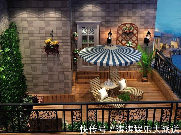 瓷砖|越来越多人家里阳台不铺瓷砖了，如今都流行用防腐木来替代