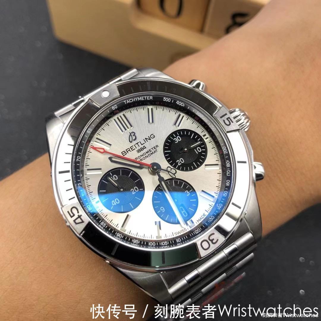 腕表|GF厂百年灵机械计时B01铜色计时腕表细节做工评测!