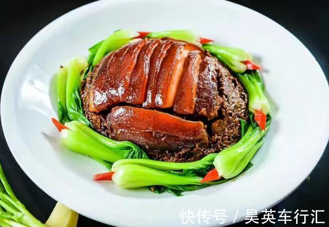 香糟扣肉|常州古镇非遗美食，焦溪大妈用土灶老锅烹制，出了常州别地吃不到