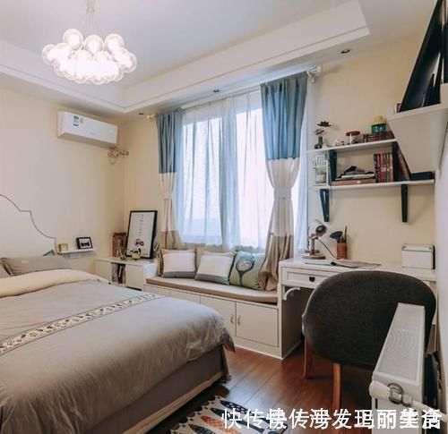 书房|除了榻榻米，书房+客卧这样装，也是实用又漂亮！
