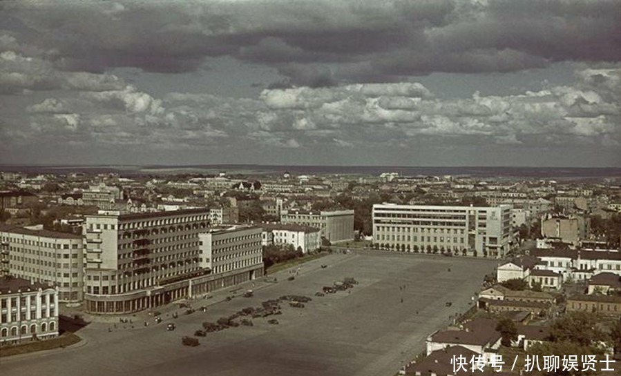 乌克兰|二战老照片1942年德军占领下的乌克兰哈尔科夫