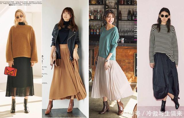 记住了,这是一个从秋穿到冬,时髦显瘦又保暖的搭配套路!