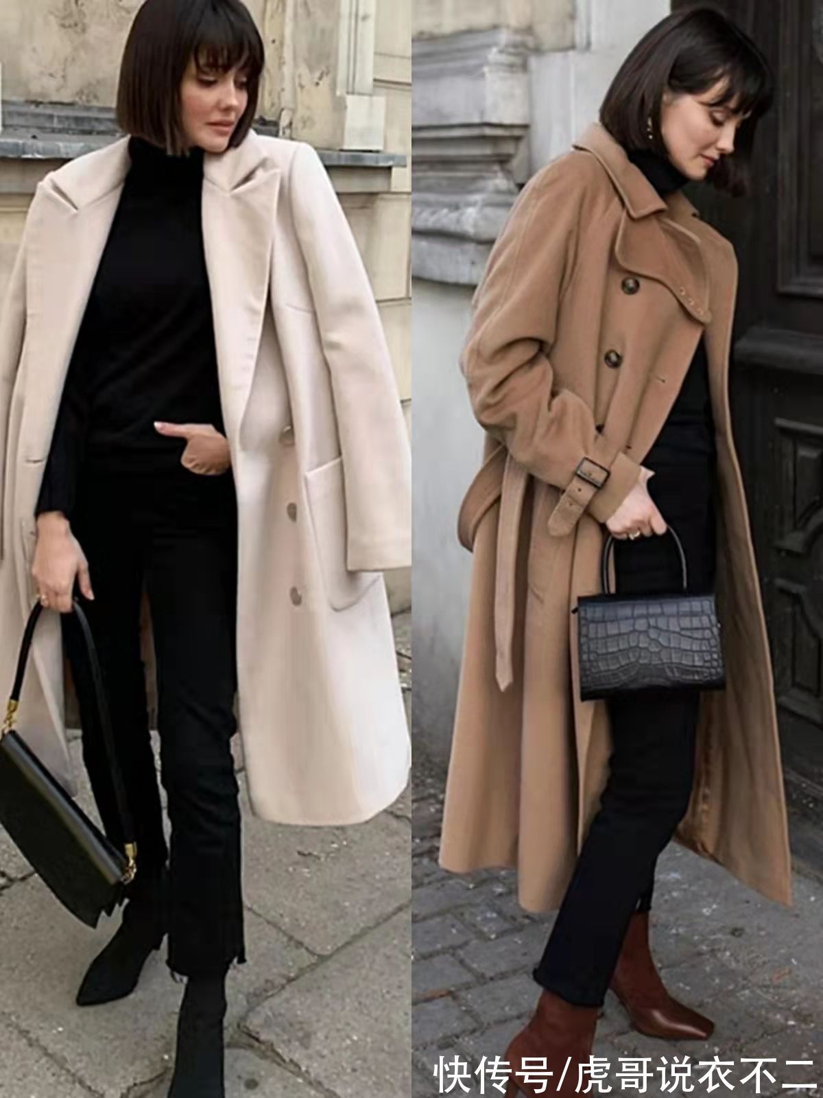 波兰 看完这位波兰博主的搭配,才知道冬季不露脚踝更高级,实用又保暖