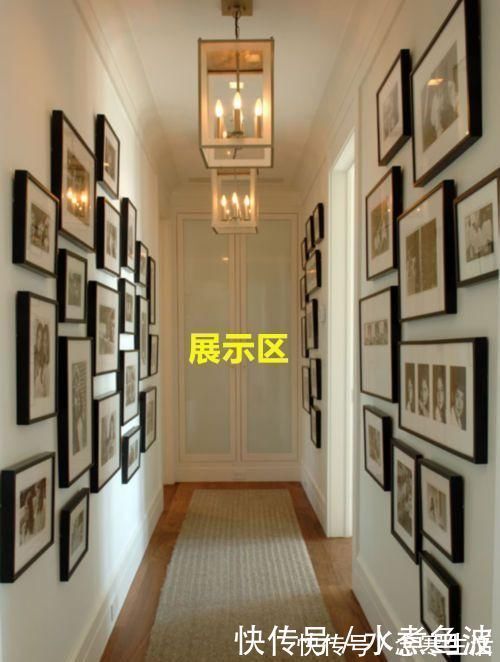 齐家|1米宽长走廊就不该浪费,打排柜子挂上画,多2㎡亲戚参观有面子