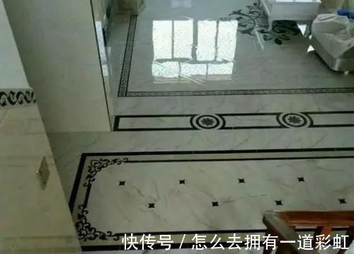 波导线|贴完瓷砖，老婆又听师傅话加了一道边，真是好看又有层次感，晒晒