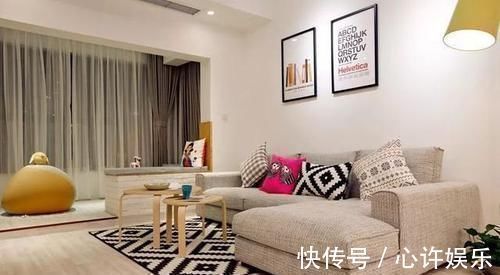 阳台上|客厅连着阳台,窗帘挂客厅还是阳台听设计师一分析,讲究太多了