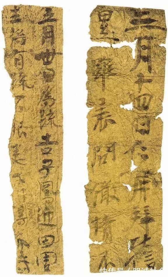 来源$看懂这几张破纸,你就知道王羲之的书法来源了