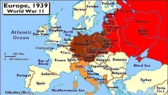 招惹|假如希特勒当年不两线作战,全力对英美作战,不去招惹苏联能赢吗!