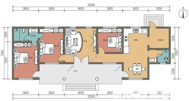 建筑面积|回农村给父母盖养老房,我只推荐一层户型,舒适比豪华更重要