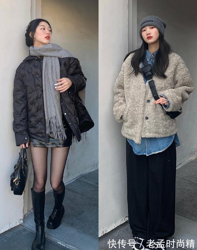 穿搭|冬季潮流复古的ins穿搭,时尚减龄又很显气质,穿出超自信