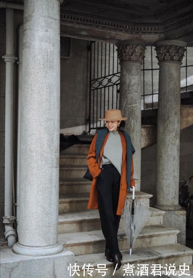 三木堪称最穿大衣的“国产博主”，掌握她的叠穿技巧，从头美到脚