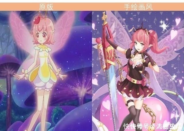 露露|当小花仙里的美女换上手绘画风,夏安安青春靓丽,露娜成熟优雅