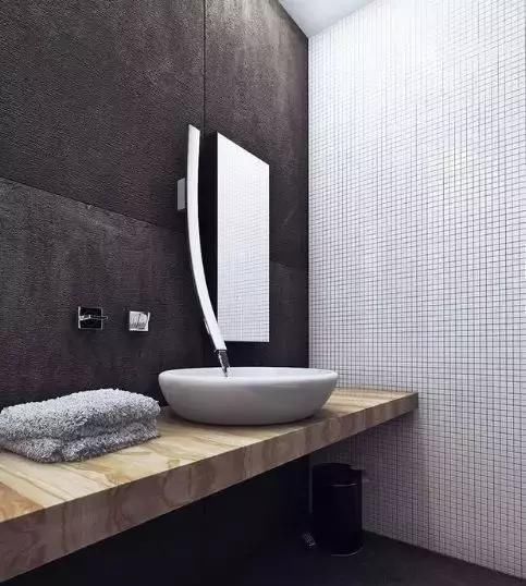 落地式|卫生间太丑,一定是洗漱台不够漂亮,看看别人家的吧