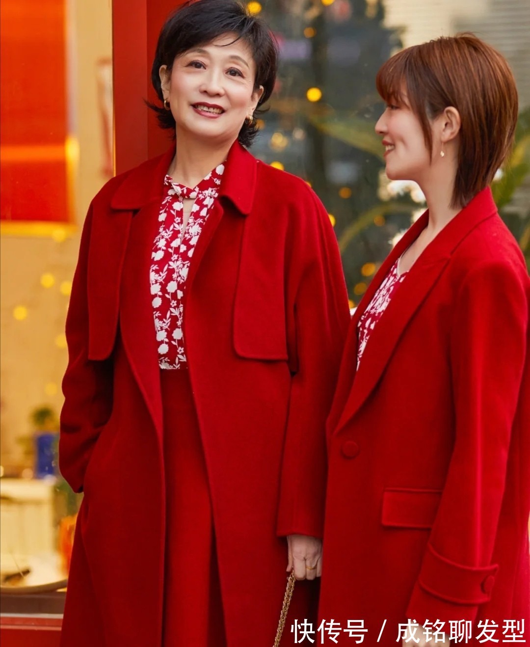 衣柜 女人到了五十来岁,衣柜里要有几件红色单品,洋气明艳又有女人味