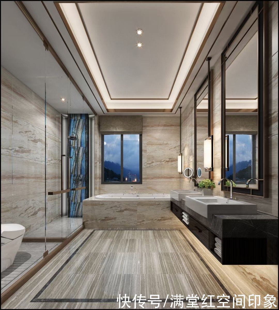 传统|现代中式豪宅装修,品味东方典雅,传达中式韵味意境之美