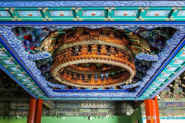 四方形@中国高级天花——藻井,震慑人心的穹顶之美,古代工匠太强了