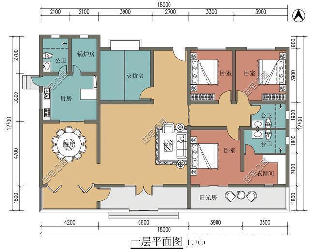 占地|农村养老还是一层好,18万起建的平层别墅,心动不?