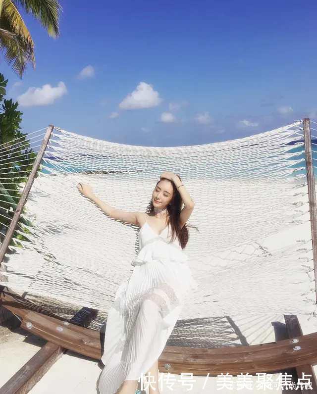 方媛|方媛好有贵妇感,穿针织衫配牛仔裤凹造型,162身高爆发大气场