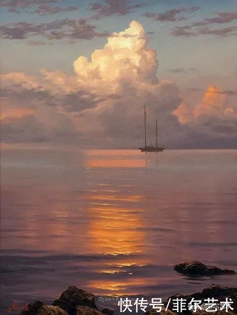 油画|「风景油画」安静的风景，唤醒了人们美好的感觉和回忆