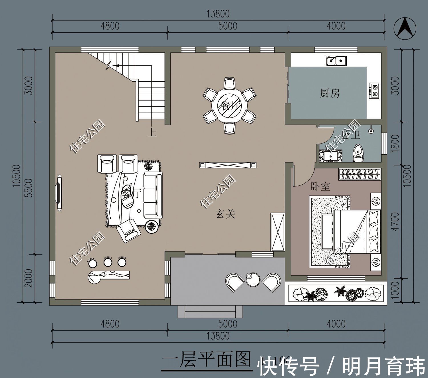 小院|这8套别墅图纸火了，第2套中式小院造价仅30万，第6套点赞50万