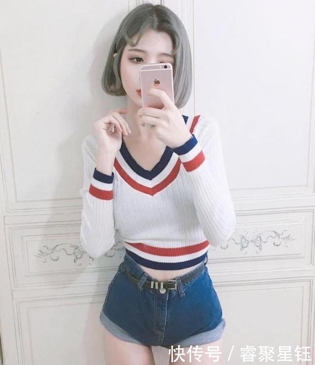  牛仔裤|牛仔裤和打底衫的美搭尽显年轻风采，很是温柔