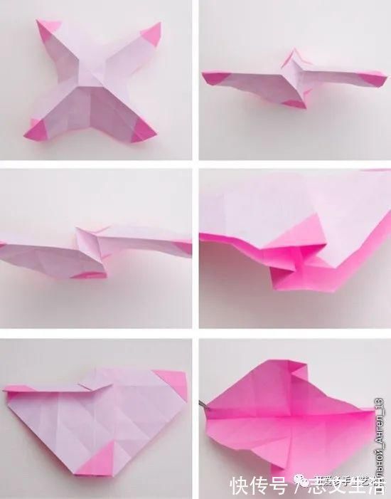 一张纸就能折的玫瑰，放几枝在家中，人见人夸！