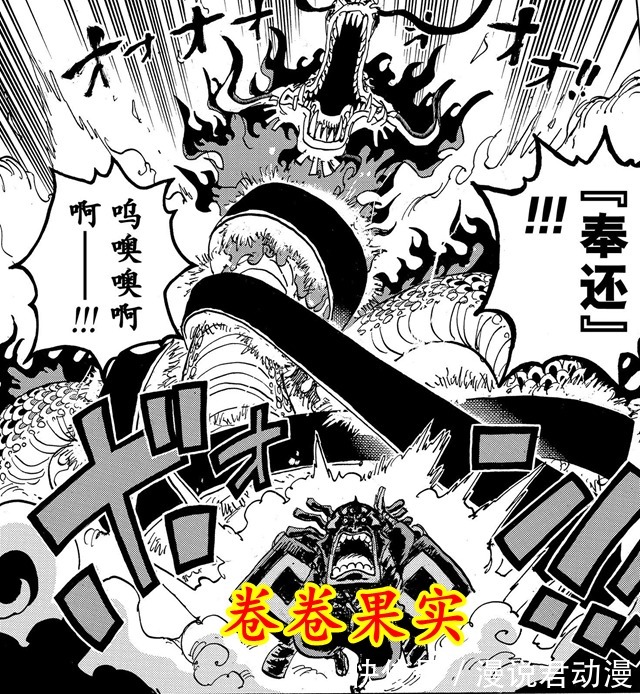 卡拉斯|海贼王:官方再度公布三颗恶魔果实名称,雷藏果然也是能力者