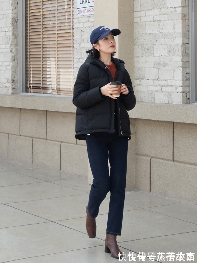 小姐姐 今年建议少穿“大衣”多穿“羽绒服”,学博主这样穿,保暖还洋气