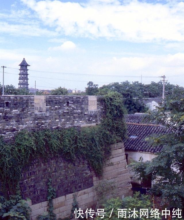 瑞光寺塔|江苏旧影1983年, 昔日苏州市沧浪区风景