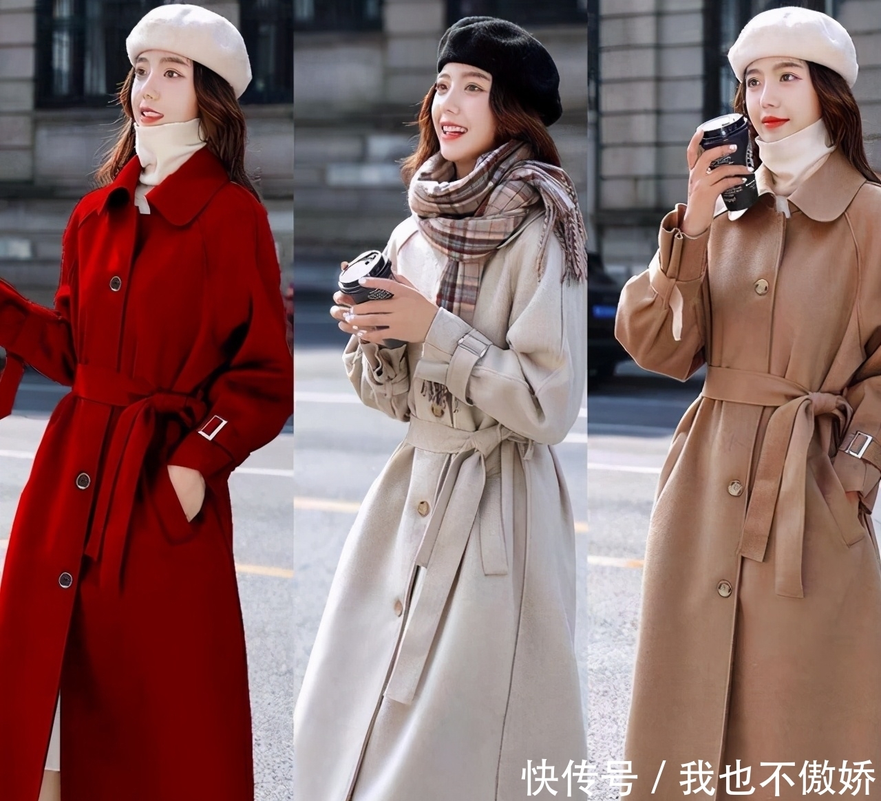 搞定|秋冬季高级感穿搭示范,一件大衣搞定轻熟风,知性又优雅