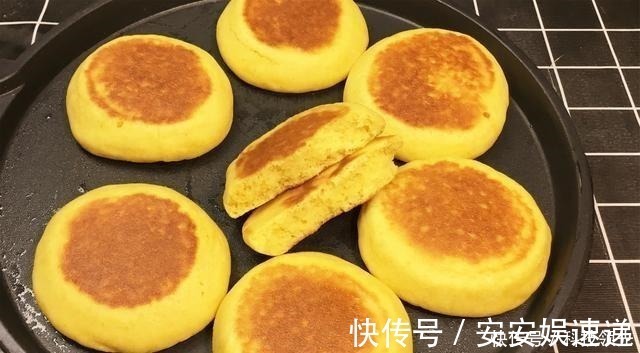 老太太|教你玉米松饼正宗做法，掌握2个小技巧，简单好吃，松软香甜