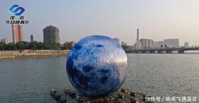 茂名小东江超级月亮下水，沿江路开始变身星光大道！