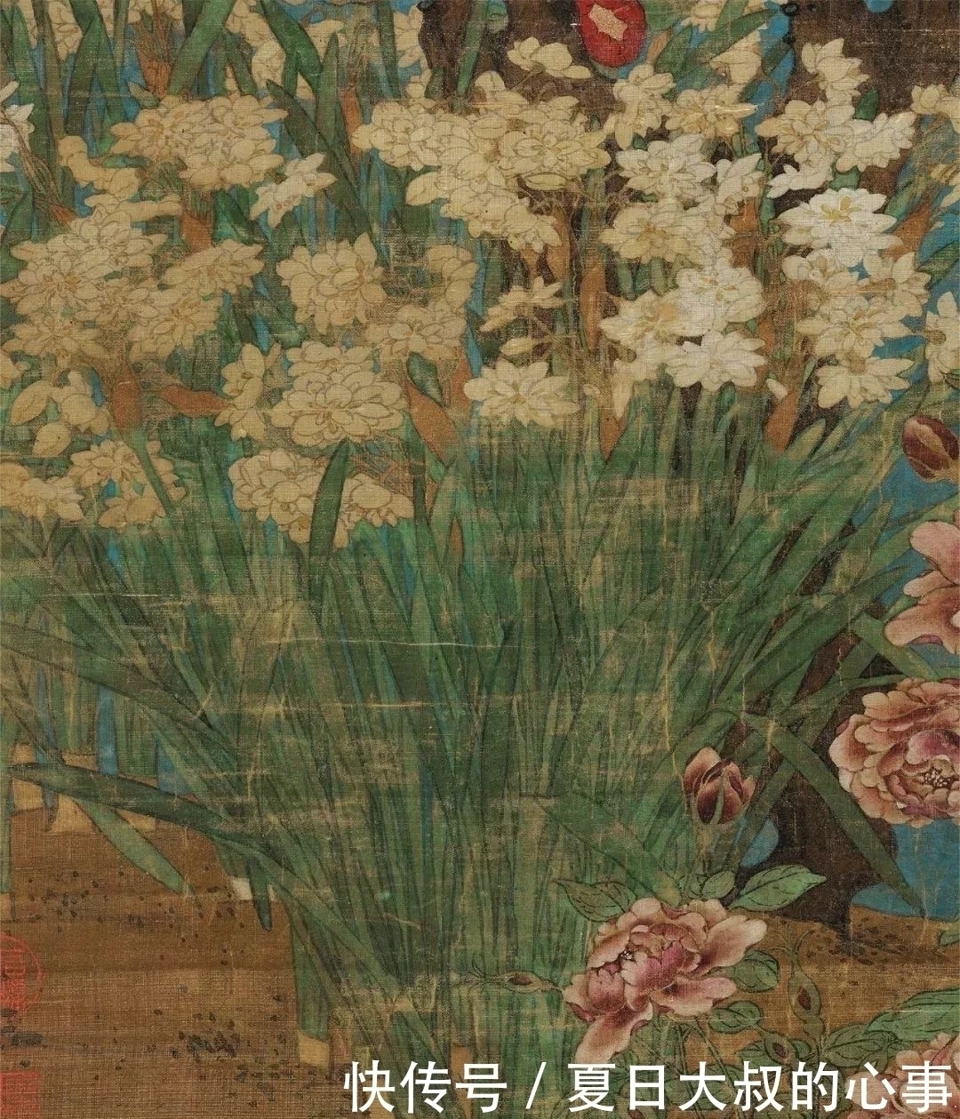 花鸟画$与宋徽宗齐名的北宋画家,擅长写生,作品自产自销,世所罕传