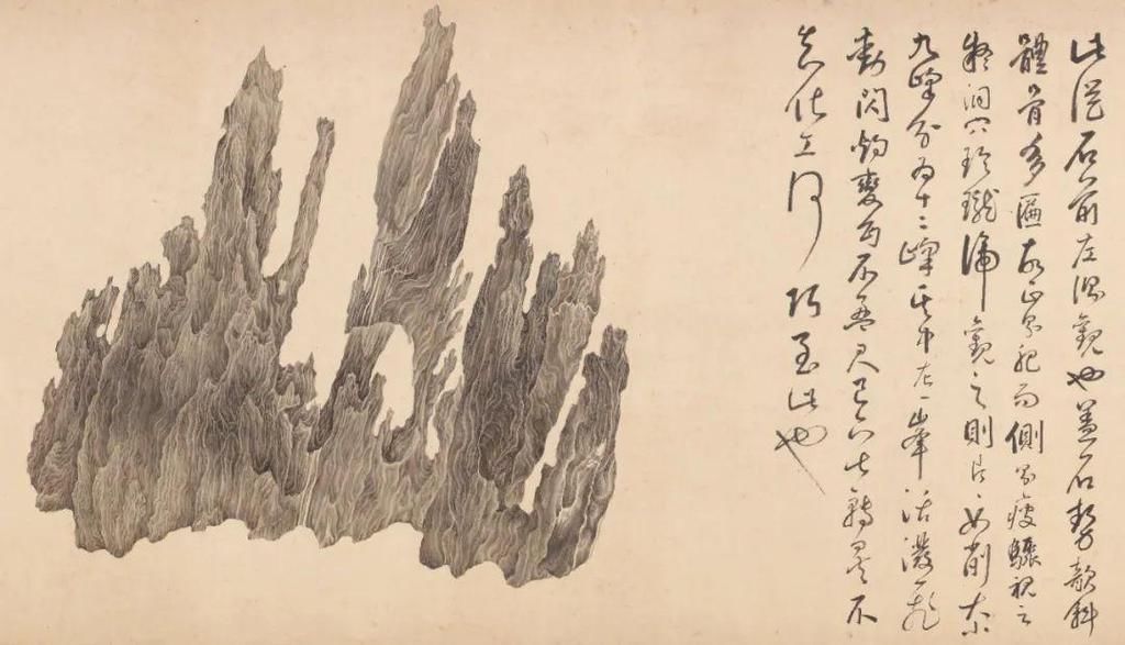 苏东坡|400年的《十面灵璧图卷》为何贵过900余年苏东坡的《木石图》