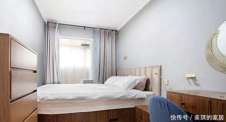 简约风|47㎡长条形单身公寓，小空间大利用，还挤出一个衣帽间