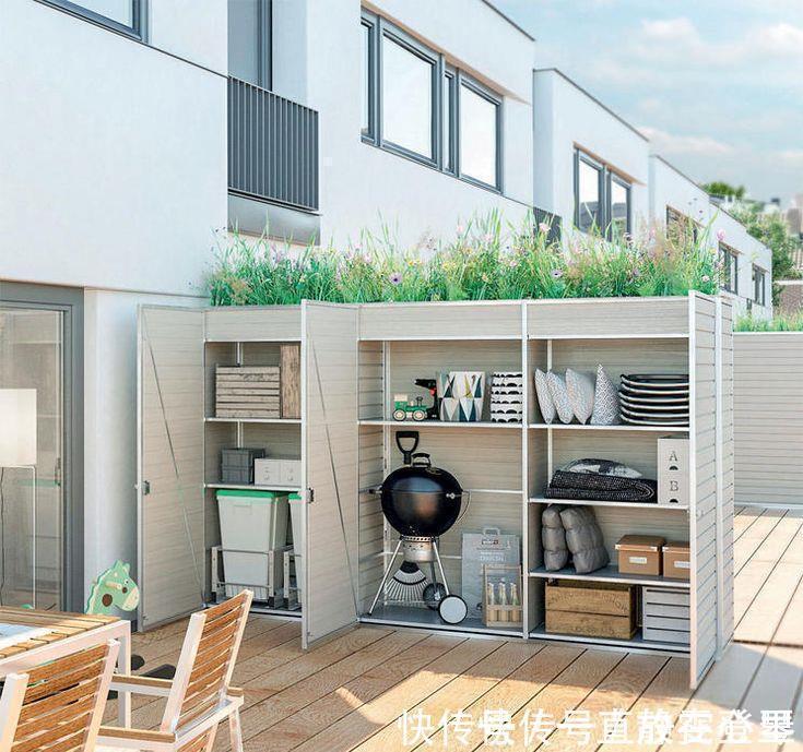 小房间|都是院子,你顾着养花种菜,别人用好这5处储物,室外多出好几平