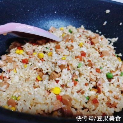 米饭|喷香午餐肉炒饭#不容错过的鲜美滋味#