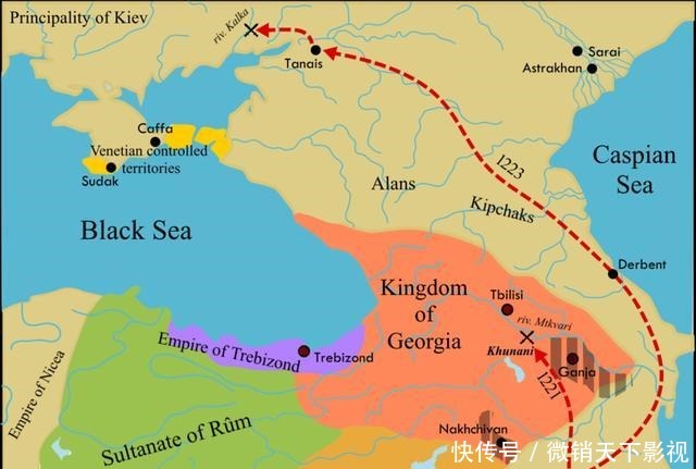 损失|俄罗斯臣服蒙古的起点,罗斯联军损失90%,神秘第三方又是谁