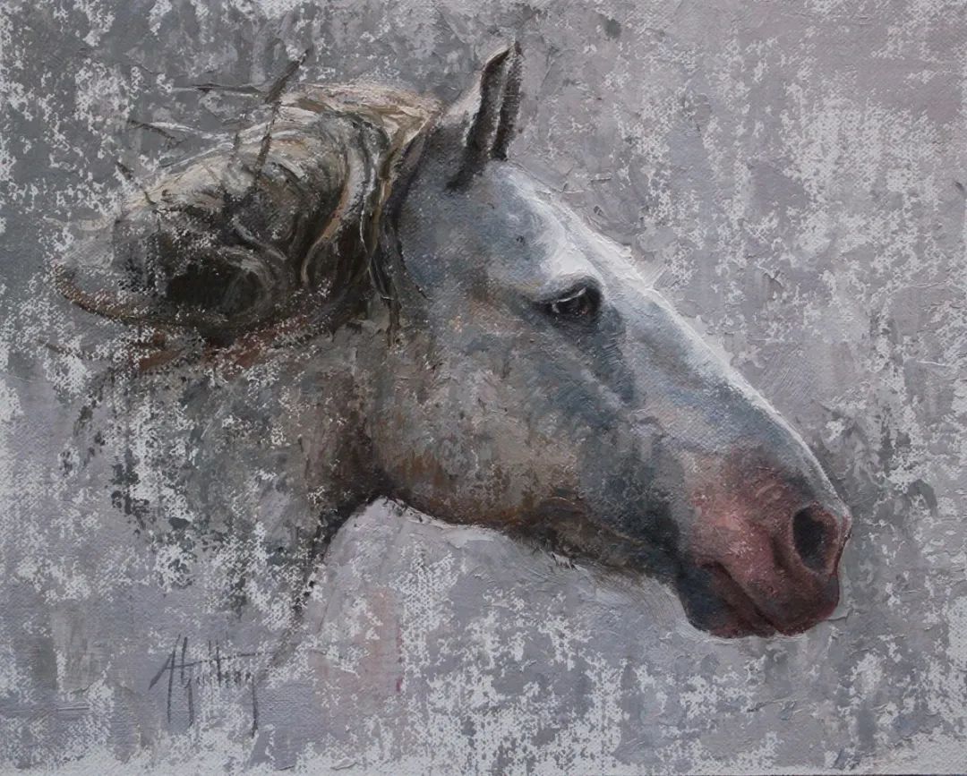 画家|美国90后美女画家,画马堪称一绝!