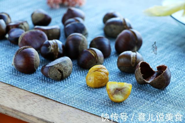不要再吃糖炒栗子了！教你如此做，10分钟出锅，无糖不油不上火