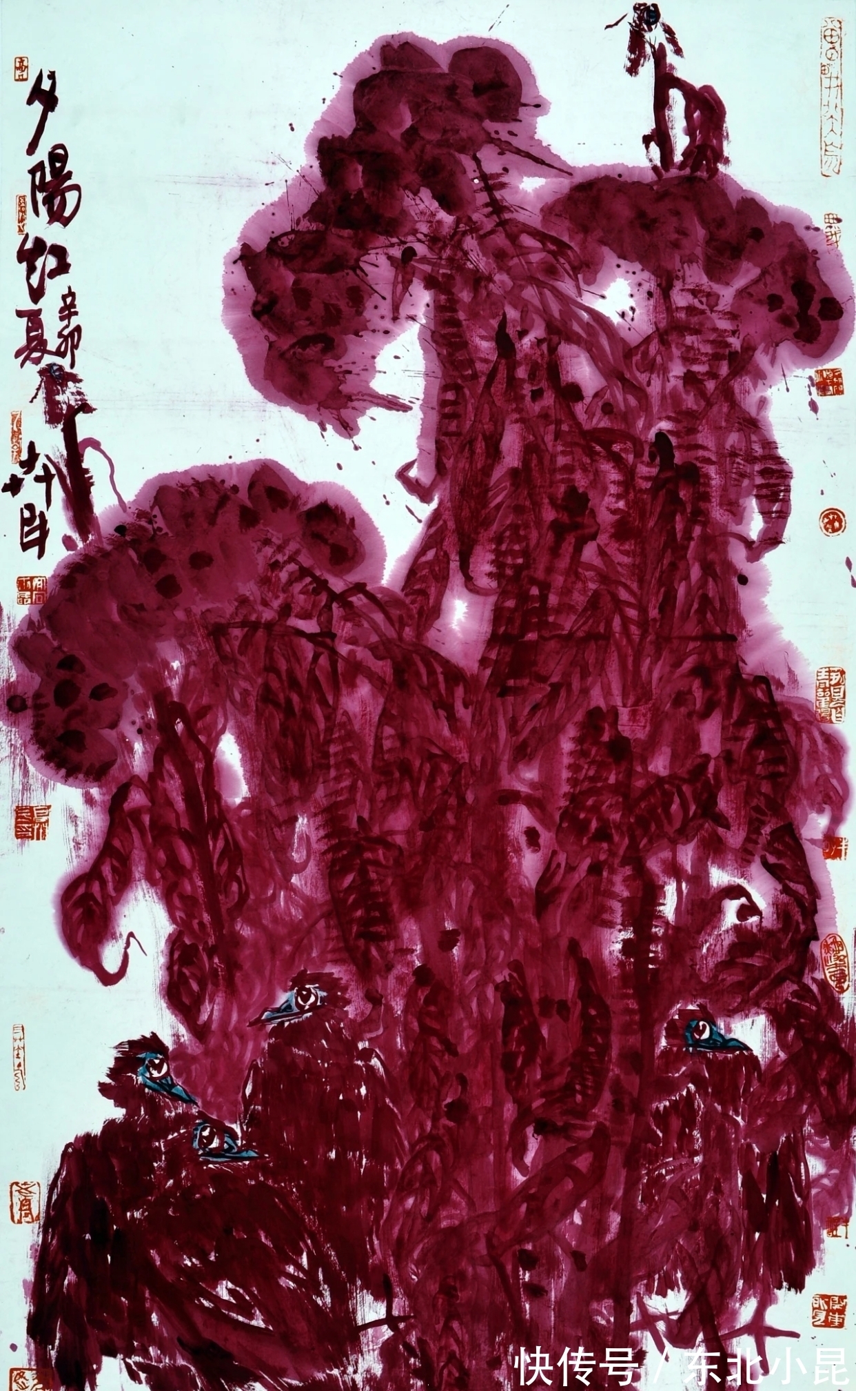 大写意@高卉民|北方大写意花鸟画领军人