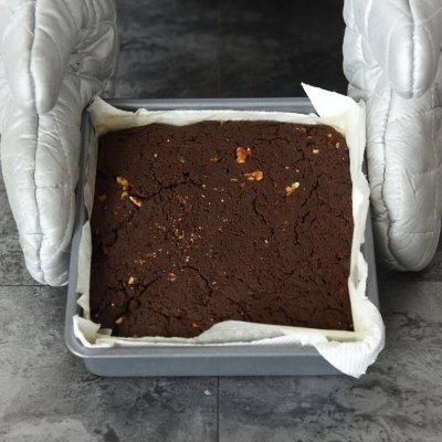 详细步骤|自制巧克力布朗尼的懒人做法一样美味