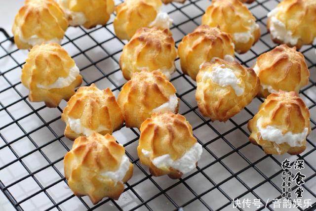 在家自制泡芙操作要点,牢记2点,口感才细腻更香甜