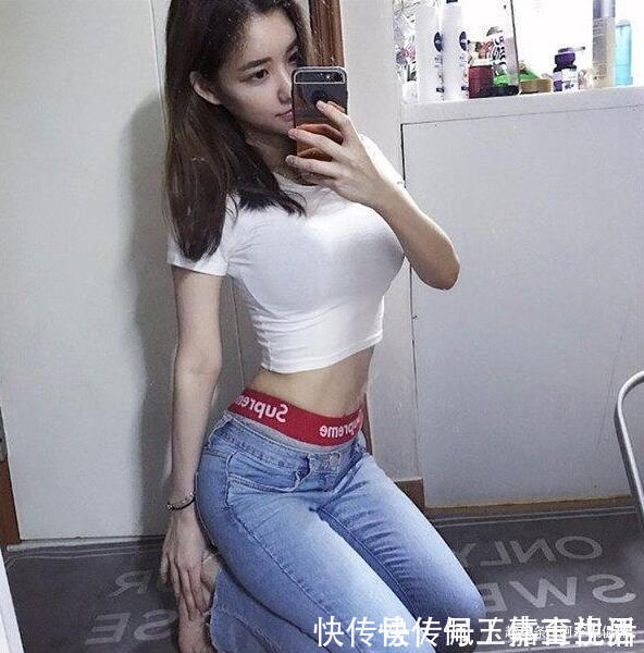 版型|阳光朝气的牛仔裤美女,展现婀娜身姿,魅力十足!