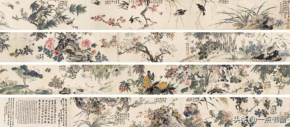 清健!晚清画家 胡公寿:集诸家之妙,山水花卉自成一体