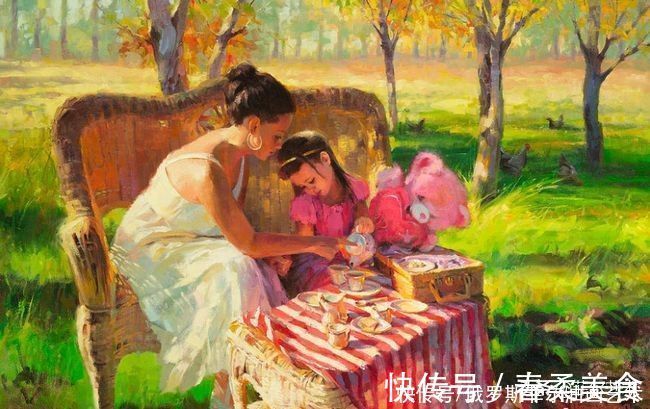 主旋律@史蒂夫·亨德森的油画以光线,生命和色彩为主旋律,好看极了