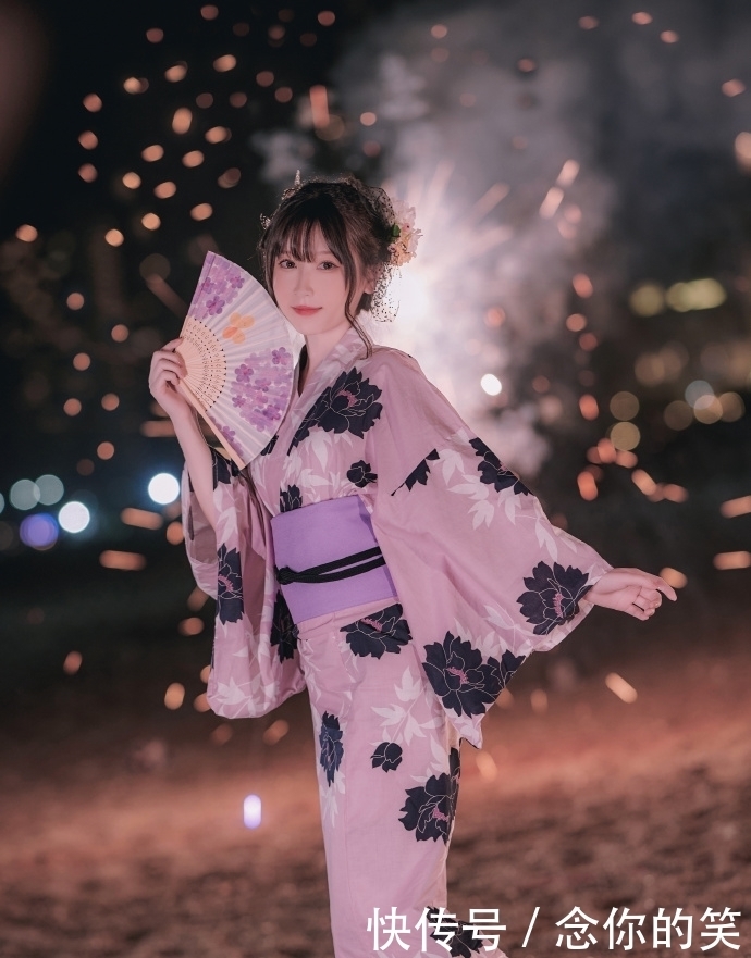 焦糖|Coser焦糖萌子_日系和服写真